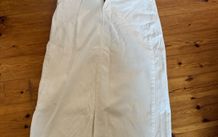 white skirt