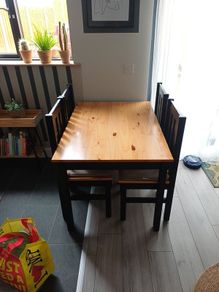 Table and chairs