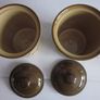 TG Green "Granville" Stoneware Glazed Jars X2 Image 4