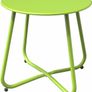 Side Table, Coffee Table, Lightweight, Weather Resistant, Beside Table for Living Room, Hallway, Bedroom, Garden, Terrace, Balcony (MULTIPLE COLOURS) Image 3