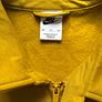 Nike Harrington Jacket Full Zip Mustard Yellow Fleece 3XL Image 4