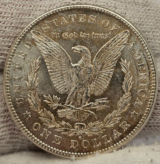 USA United States 1887 S Silver Morgan Dollar Beautiful Uncirculated Lustrous Prooflike Frosty!
