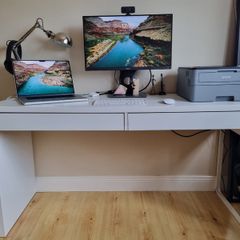 IKEA MICKE white desk 142x50