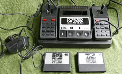 Video Game Interton Electronic Vc 4000 Video Computer And 2 Games