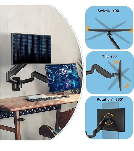 Dual Monitor Wall Mount