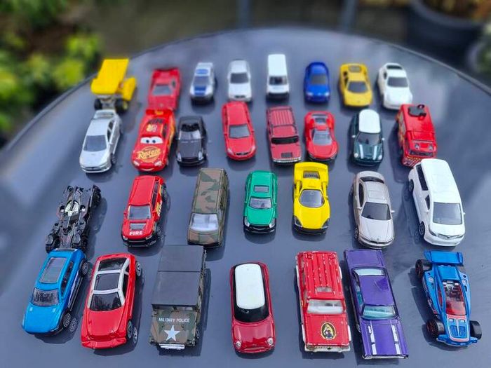 Collection of toy cars