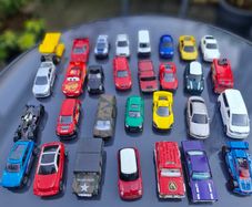 Collection of toy cars
