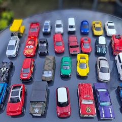 Collection of toy cars
