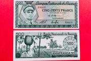Rwanda  500  Francs. 1974  RARE  &amp;   Scarce ( Z )REPLACEMENT ( Uncirculated )
