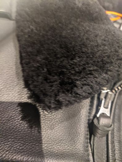 Superdry Black Aviator Flight Leather Jacket