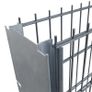 2D Gabion Fence Galvanised Steel 2.008x0.83 m 2 m (Total Length) Grey Image 9