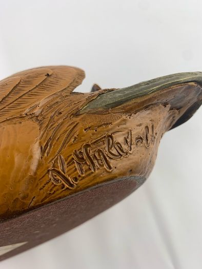 Mid Century Italian Malevolti duck figurine