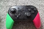 Splatton 2 Nintendo switch pro controller