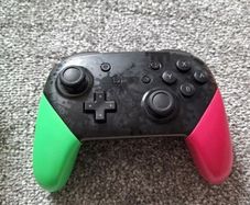 Splatton 2 Nintendo switch pro controller