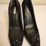GUESS FLPAD4SUE08 high heels courts shoes nlack suede with metal studs RRP 150e 4.5 UK NEW & BOXED bank holiday sale Image 5