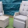 garden chairs / table Image 2