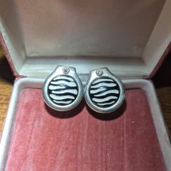 Vintage Zebra Earrings
