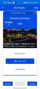 All Together Now Ticket