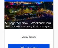All Together Now Ticket
