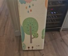Foldable foam play mat.
