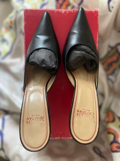 Charles Jourdan Leather Heels