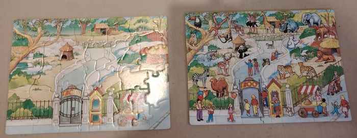 Vintage Children's Jigsaw Puzzle Bundle of 3 sets