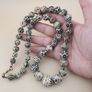 Antique Burmese Pumtek Pyu Petrified Wood Beads Necklace 24 inches 11-19mm Beads Size Image 7