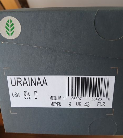 New Balance Rainier Tan Teal Boots - New in Box - UK 9/EU 43