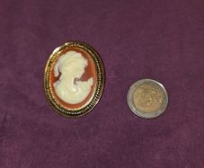 Vintage Cameo Brooch