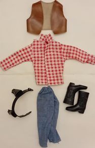 Action Man Geyper Man Cowboy Part Outfit