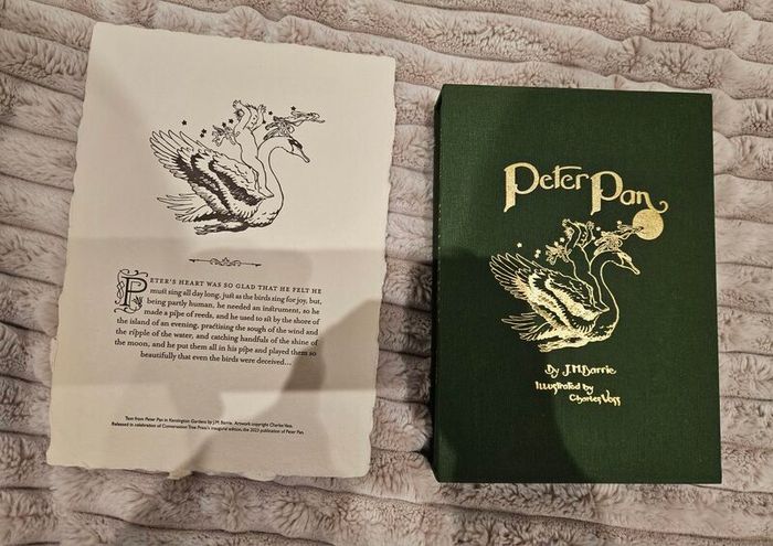 Peter Pan Conversation Tree Press Limited Edition 1 of only 500 produced, Illustrated and signed by the Artist