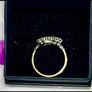 Antique gold and platinum ring Image 2