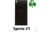 For Sony Xperia Z1 Back Battery Cover Glass Plate Housing Replacement Black New
