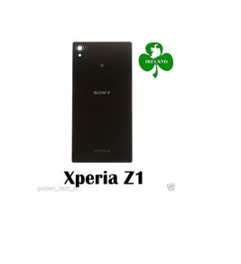 For Sony Xperia Z1 Back Battery Cover Glass Plate Housing Replacement Black New