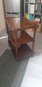 antique wooden trolley offers