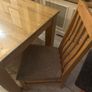 Solid Oak Table And 6 Chairs. Image 2