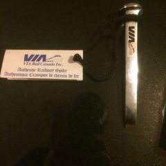 Authentic Canadian via railway spike free postage