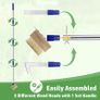 3 in 1 Patio Weed Remover Tool with adjustable Handle Image 6