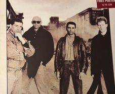 The Christians Hooverville 1987 12 Vinyl Single with Original Poster