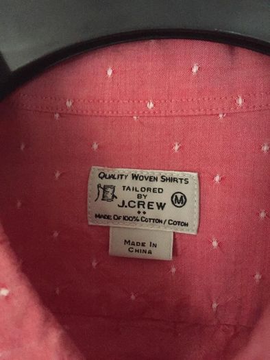 Men's  Pink Collar Shirt