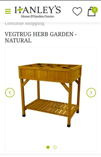 Veg Trug Herb Garden