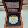 Niue Island BAROQUE Series AMBER ART  Silver Coin 2016 High Relief Antique Image 2