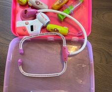 Doctor play set with carry case