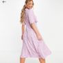 Y.A.S Midi Floral Shirt Dress (Size S or a  UK 10) Image 2