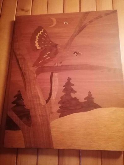 Hand made craft Carved Wooden Sculpture