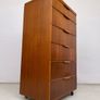 Mid Century Austinsuite Teak Tallboy Chest of Drawers Image 6