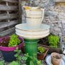 ceramic pitcher/jug & bowl Image 6