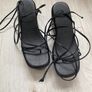 Chunky Gladiator Style lace up shoe Image 3