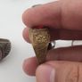 Antique Heritage Ring Collection 15 Rustic Brass Jewellery Pieces Image 4