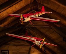 Petrol-Powered RC Aircraft. Stunning Aviation Display Piece